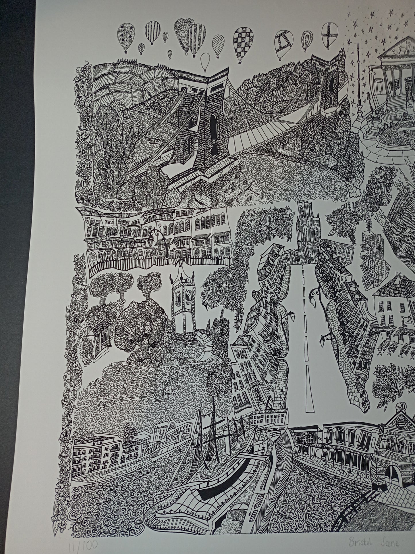 Bristol Scene limited edition A2 /100
