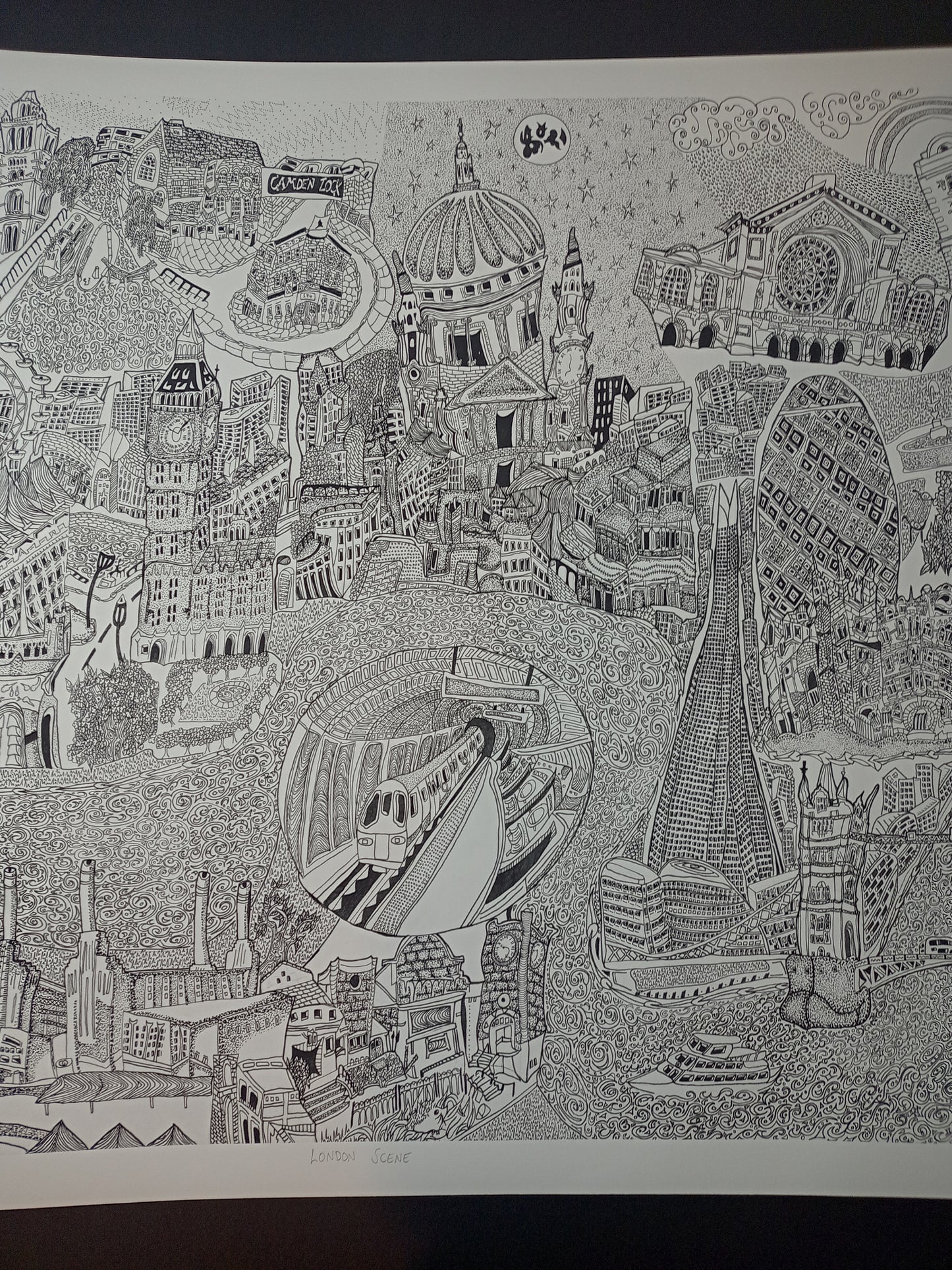 London Scene limited edition A1 /100